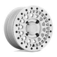 Black Rhino Powersports Cast Aluminum Rim BLPKB 14X7 4X110 SLV-MIR-FC 36MM  1470PKB364110S82