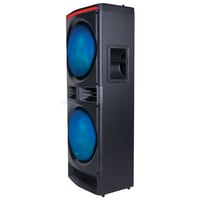 Gemini Bluetooth 6 000-Watt Home Karaoke Machine with USB Port  Black
