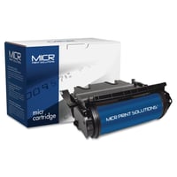 MICR Print Solutions Compatible with T630M MICR Toner 21 000 Page-Yield Black