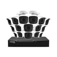 Empowerment Technologies Inc. Defender 4k Ultra Wired Security Camera System. Indoor & Outdoor Security Cameras Night Vision Mobile Viewing Motion Detection for Home and Business (16 Cameras)