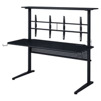 Acme Furniture ACME Canzi Gaming Table with USB Port in Black