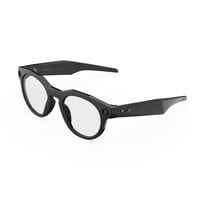 Oakley Meta HSTN  Black  Clear Lenses | Smart AI Glasses  Camera  Audio  Video Recording