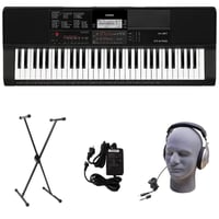 Casio CT-X700 PPK Premium Keyboard Pack with Power Supply Stand and Headphones