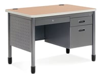 66242-MPL - OFM Office Furniture Maple Finish Mesa Series Sales Desk 26.75 x 42.25