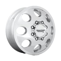 American Racing Aluminum Rim AR204 BAJA DUALLY 16X6in Polished - Front Finish  AR204660801111