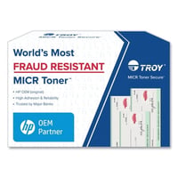 Troy Manufacturing TROY 02-81350-001 0281350001 90A MICR Toner Secure  Alternative for HP CE390A - Black