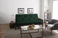 Sorra Home - 10 inch Reversible Tufted Futon Mattress Queen Size