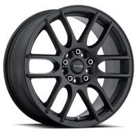 Raceline 141B-Mystique 18  Cast Aluminum Wheel  MYSTIQUE BLACK 18X7.5 5X108/5X114.3 +42mm