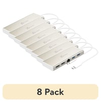 (8 pack) j5create USB-C Dual HDMI Mini Laptop Dock  JCD381