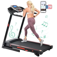 Aukfa AK-SF02-009 Folding Treadmill with Incline 330 lb Weight Capacity 8.5 mph Speed