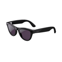 METAFiit Ray-Ban Meta (Gen 2) Skyler Shiny Black Transitions® Amethyst Lenses | Smart AI Glasses