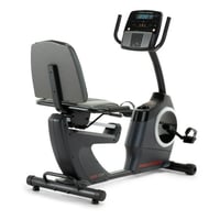 iFIT Health & Fitness ProForm 325 CSX; Recumbent Exercise Bike with 5” Display Built-In Tablet Holder and Fan