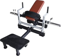 Signature Fitness Glute Bridge Plate-Loaded Hip Thrust Machine Strength Training Equipment for Glute Building Butt Shaping and Home Gym Use