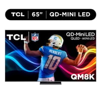 TCL 65  Class QM8K Series QD-Mini LED QLED 4K UHD Smart Google TV (NEW  2025) - 144Hz  Local Dimming  CrystGlow WHVA Panel - 65QM8K