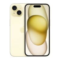 Straight Talk Apple iPhone 15 128GB Yellow - Prepaid Smartphone