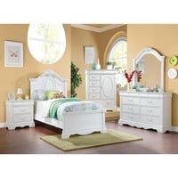 ACME Estrella Dresser White-Color:White Quantity:1 Style:Traditional