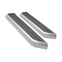 LUVERNE 575098-571339 MegaStep 98-Inch Premium Wheel-Wheel Running Boards Compatible with Ram 3500