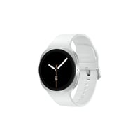 SAMSUNG ELECTRONICS AMERICA Samsung Galaxy Watch8 40mm LTE Smart Watch Silver White Band