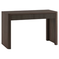 Evelyn&Zoe Modern/Contemporary 47.5  Wide Brown Oak Home Office