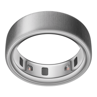 Oura Ring 4  Brushed Silver  Size 11  Smart Wearable  Sleep  Fitness & Heart Rate Tracker  8-Day Battery (Size Before You Buy)