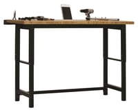 Muscle Rack Bamboo Top Workbench  5  Height  74  width  25  Length