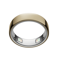 Oura Ring 5 Gold Size 7 World s Smallest Smart Ring Sleep Activity Health Tracker