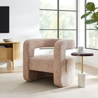 Modway Jaylin Accent Chair in Blush