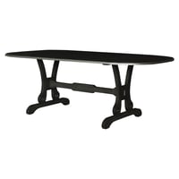 Acme Furniture ACME House Beatrice Dining Table in Charcoal