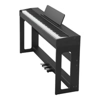 AsterOutdoor Weighted Digital Piano 88 Keys Fully Weighted Electric Piano Keyboard with Furniture Stand Power Adapter Triple Pedal Record Function 280 Tones Wireless Connection for Beginners Black