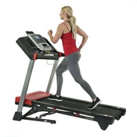 Sunny Health & Fitness Evo-Fit Incline Treadmill with Bluetooth and Dual Device Holders - SF-T7955