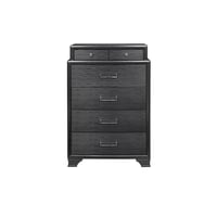 Global Furniture USA 17 x 35 x 17 x 53 in. Jordyn Gray Chest