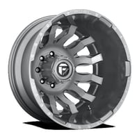 Fuel 1PC Aluminum Rim D693 BLITZ 20X8.25in Brushed Gunmetal Tinted Clear Finish D69320829345