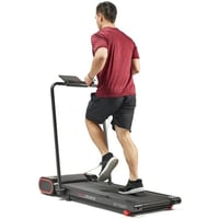 Sunny Health & Fitness Smart Compact Dual Mode Walking/Running Treadmill with Exclusive SunnyFit® App Enhanced Bluetooth Connectivity