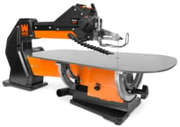 WEN 21-Inch 1.6-Amp Variable Speed Parallel Arm Scroll Saw with Extra-Large Dual-Bevel Steel Table