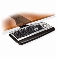 3M Adjustable Keyboard Tray Wood Black AKT170LE