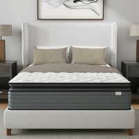 Nap Queen Sleep NapQueen Isabella 14 King Hybrid Pillow Top Mattress Fiberglass-Free Adult