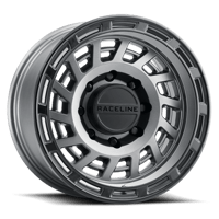 Raceline 957GB-HALO 18 Cast Aluminum Wheel HALO GUNMETAL W/ BLACK RING 18X9 6X139.7 -12mm