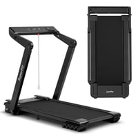 Gymax 4 Hp Electric Folding Exercise Treadmill for Walking  Running Machine with Fatigue Button