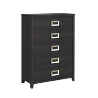 Picket House Furnishings Chett 5-Drawer Chest in Black