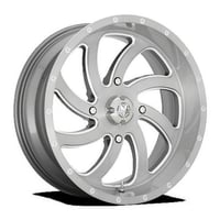 MSA Offroad Wheels Aluminum Rim M36 SWITCH 22X7in Brushed Titanium Finish M36-022737TI