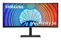 SAMSUNG ELECTRONICS AMERICA SAMSUNG 34 Class ViewFinity S65UA Ultra-WQHD 100Hz AMD FreeSync HDR10 1000R Curved Hi-Resolution Monitor - LS34A650UBNXGO