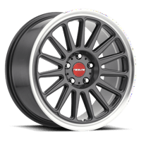 Raceline 315G-GRIP 18 Cast Aluminum Wheel GRIP GUNMETAL 18X8.5 5X114.3 +45mm