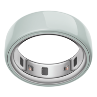 Oura Ring 4 Ceramic Tide Size 9 Smart Wearable Sleep Fitness & Heart Rate Tracker 8-Day Battery (Size Before You Buy)
