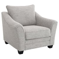 Coaster Fine Furniture Tomkins Boucle Upholstered Chair Light Grey
