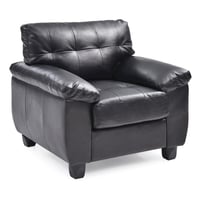 Glory Furniture Distributors Glory Furniture Gallant Accent Chair in Black Color