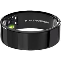 Ultrahuman Ring AIR Size 6 - World’s Lightest Sleep-Tracking Wearable-Aster Black