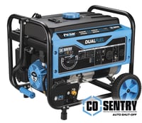 Pulsar 5 250-Watt Dual Fuel Portable Generator with CO Sentry