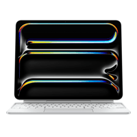 Apple iPad Magic Keyboard Case for iPad Pro 13-inch (M5)  Great Typing Experience  Built-in Trackpad  Function Row  US English - White