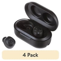 (4 pack) JLab JBuds Air True Wireless Bluetooth Earbuds Headphones Black