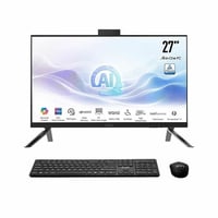 MSI Modern AM273Q AI MODERN AM273Q AI 1UM-040US All-in-One Computer Intel Core Ultra 5 125H 16 GB 1 TB SSD 27 WQHD Desktop Black